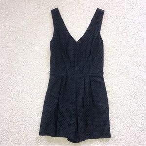 🌴Navy blue women’s romper